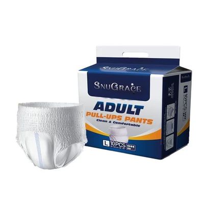 800-2000 ml Απορρόφηση Λευκή/ Προσαρμοσμένη Τύπος Παντελόνιας Πιάνα για ενήλικες για άμεση διανομή
