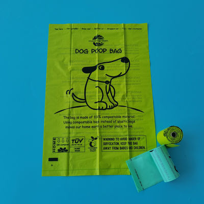 Λευκά τυπωμένα T-Shirt HDPE Τσάντες αγορών με Eco Thank You λογότυπο και προσαρμοσμένο σχεδιασμό