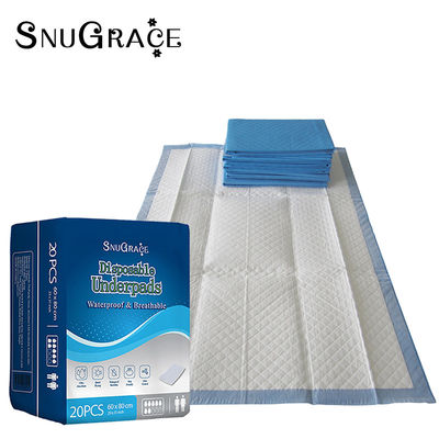 SNUGRACE Προσαρμόσιμα Pads Ακράτησης Ενηλίκων Ξαναχρησιμοποιήσιμο Underpad για Ακράτηση