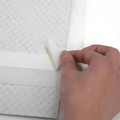 OHSAS18001 BV Πιστοποιημένο Πίτ Pad ξηρή επιφάνεια και μαλακό αναπνευστικό για απορρόφηση ούρων