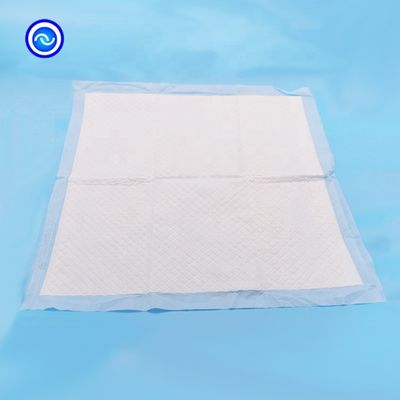 ISO 13485 Πιστοποιημένο 60*40cm προστατευτικό υπόστρωμα κρεβατιού μωρού με απορρόφηση 300ml-1200ml