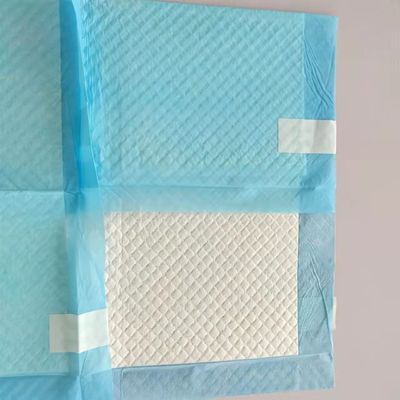 60x60cm Ξαναχρησιμοποιήσιμο Underpad Baby Care Underpad με κόλλα και υφάσματα τουαλέτας
