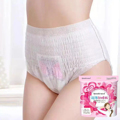 Προσαρμοσμένα Plus Size γυναικεία εσώρουχα για την εμμηνορροϊκή περίοδο Αναπνευστικά και γρήγορα στεγνά