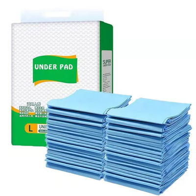 Υψηλής ποιότητας OEM ODM 100% βαμβάκι Incontinent Underpad για την ιατρική ενηλίκων 40x60 60x60 60x90