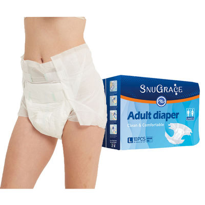 Αδιάβροχη προστασία από διαρροές Unisex Ακράτηση Ηλικιωμένες πάνες με Ultra Soft σχεδιασμό